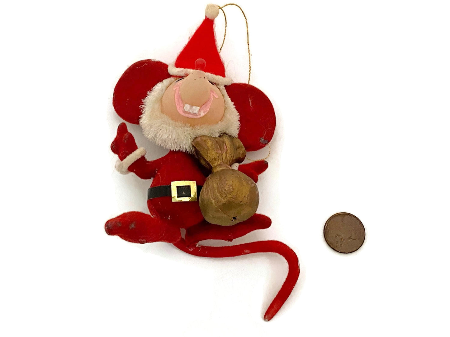Vintage Mouse Christmas Ornament at Duckwells