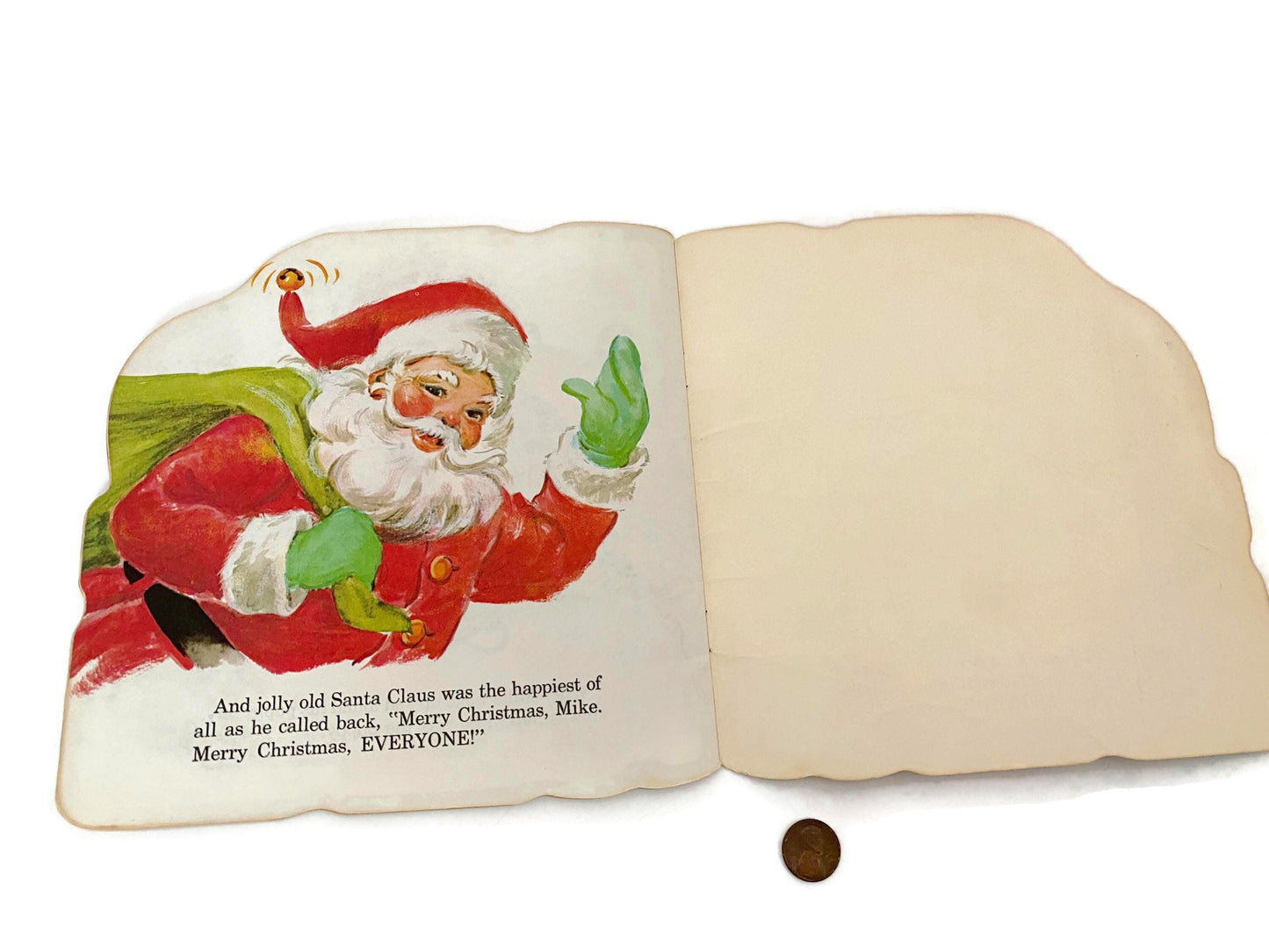 Vintage Christmas Book, The Santa Claus Book; 1953 edition at Duckwells