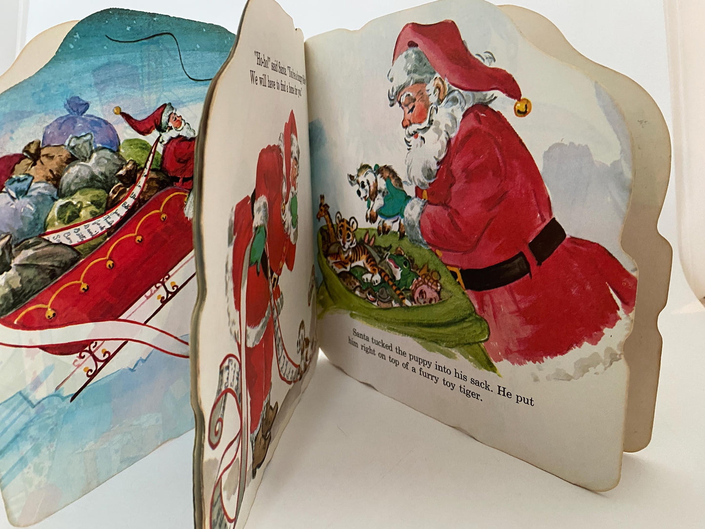 Vintage Christmas Book, The Santa Claus Book; 1953 edition at Duckwells