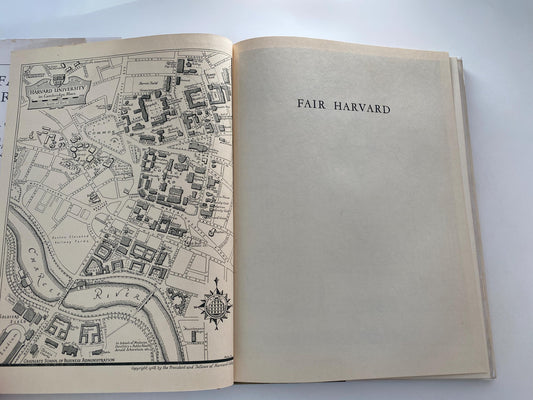 Vintage Book, Fair Harvard, Photographs by Samuel Chamberlain at Duckwells