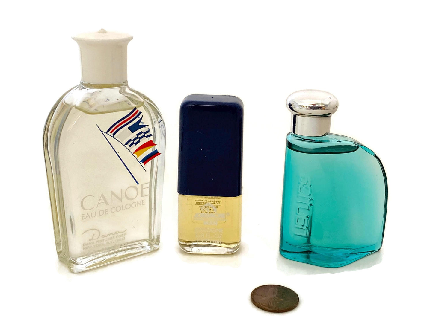 Vintage Men's Fragrances, Canoe, Nautica, and Jordache at Duckwells