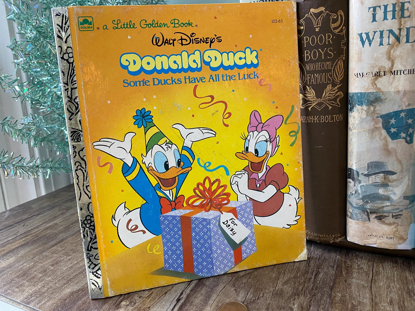 Midcentury Disney Donald Duck Book at Duckwells