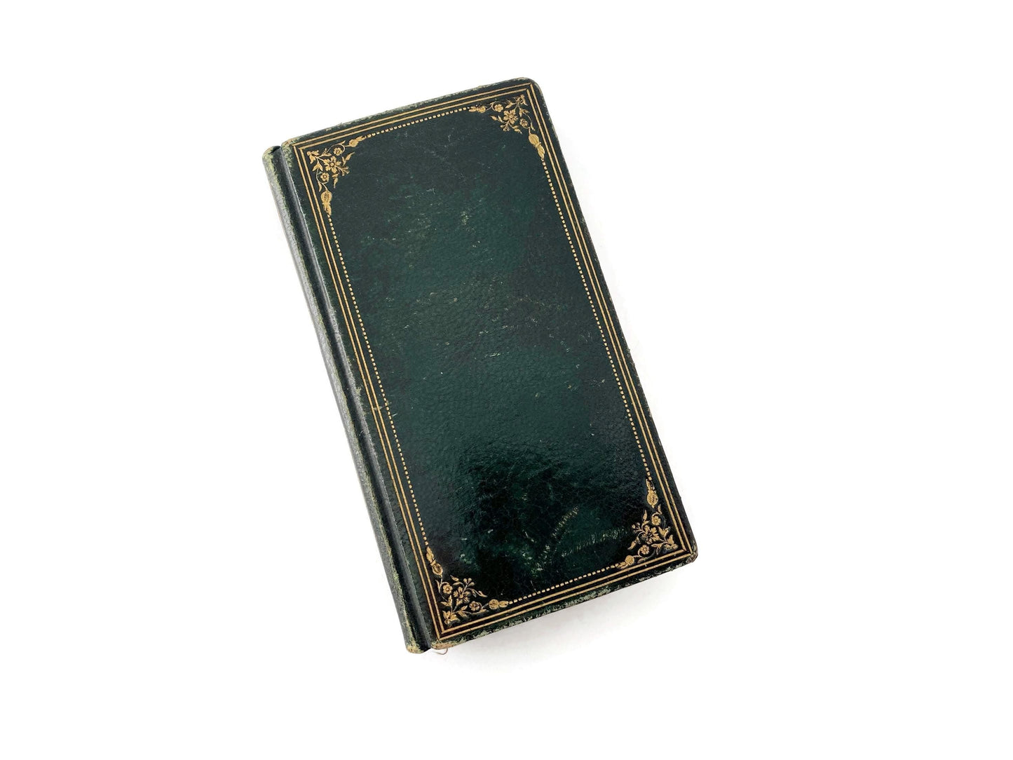 Antique French Book, Imitation de Jesus Christ, Pocket Devotional at Duckwells