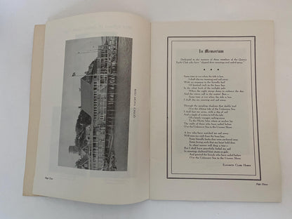 Vintage Quincy Yacht Club 19774 Anniversary Book at Duckwells