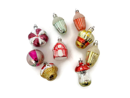 Vintage Christmas Ornaments Made in Romania at Duckwells