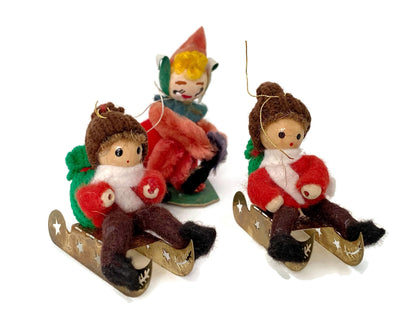 Vintage Christmas Ornaments circa 1960s-1970s Made in Taiwan at Duckwells