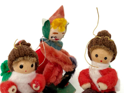 Vintage Christmas Ornaments circa 1960s-1970s Made in Taiwan at Duckwells