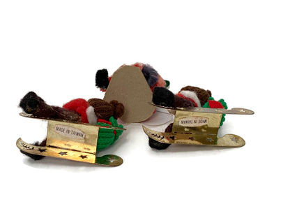 Vintage Christmas Ornaments circa 1960s-1970s Made in Taiwan at Duckwells