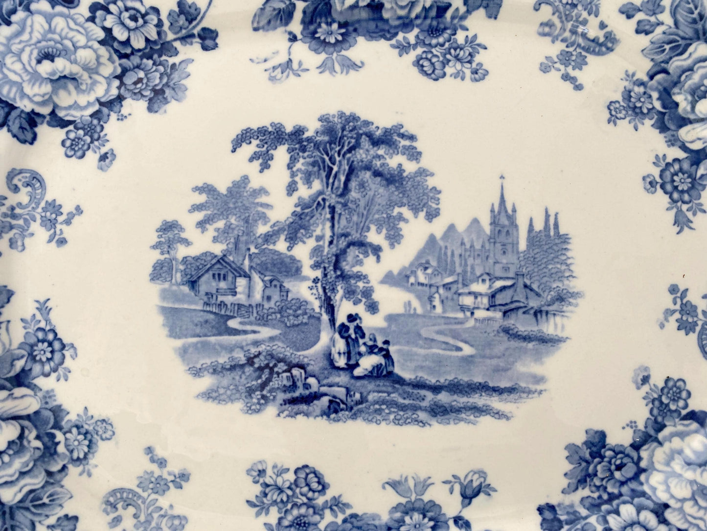 Antique English Serving Platter at Duckwells