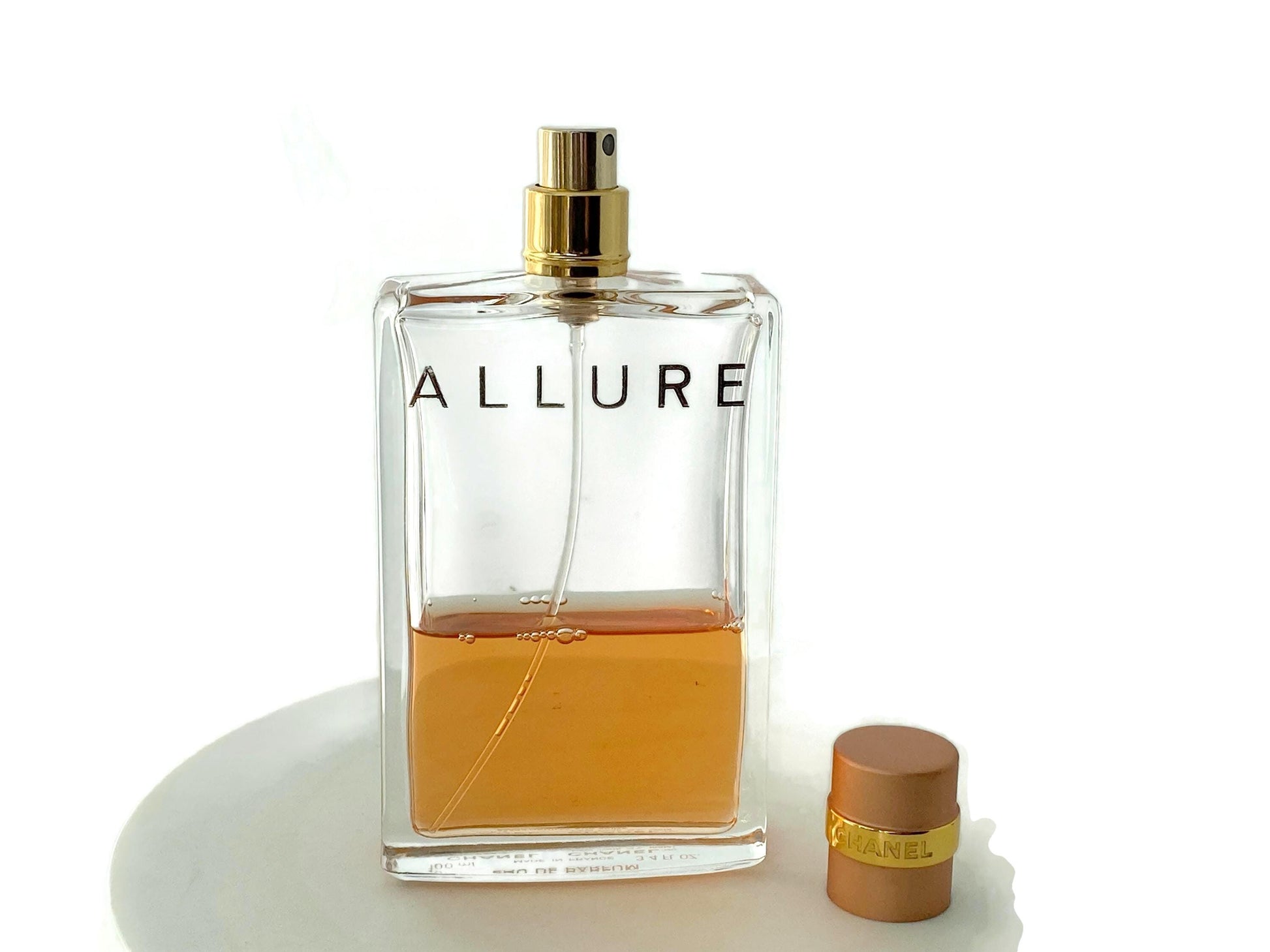 Vintage Chanel Allure Spray Eau de Parfum 100ml 1/4 Full Bottle at Duckwells