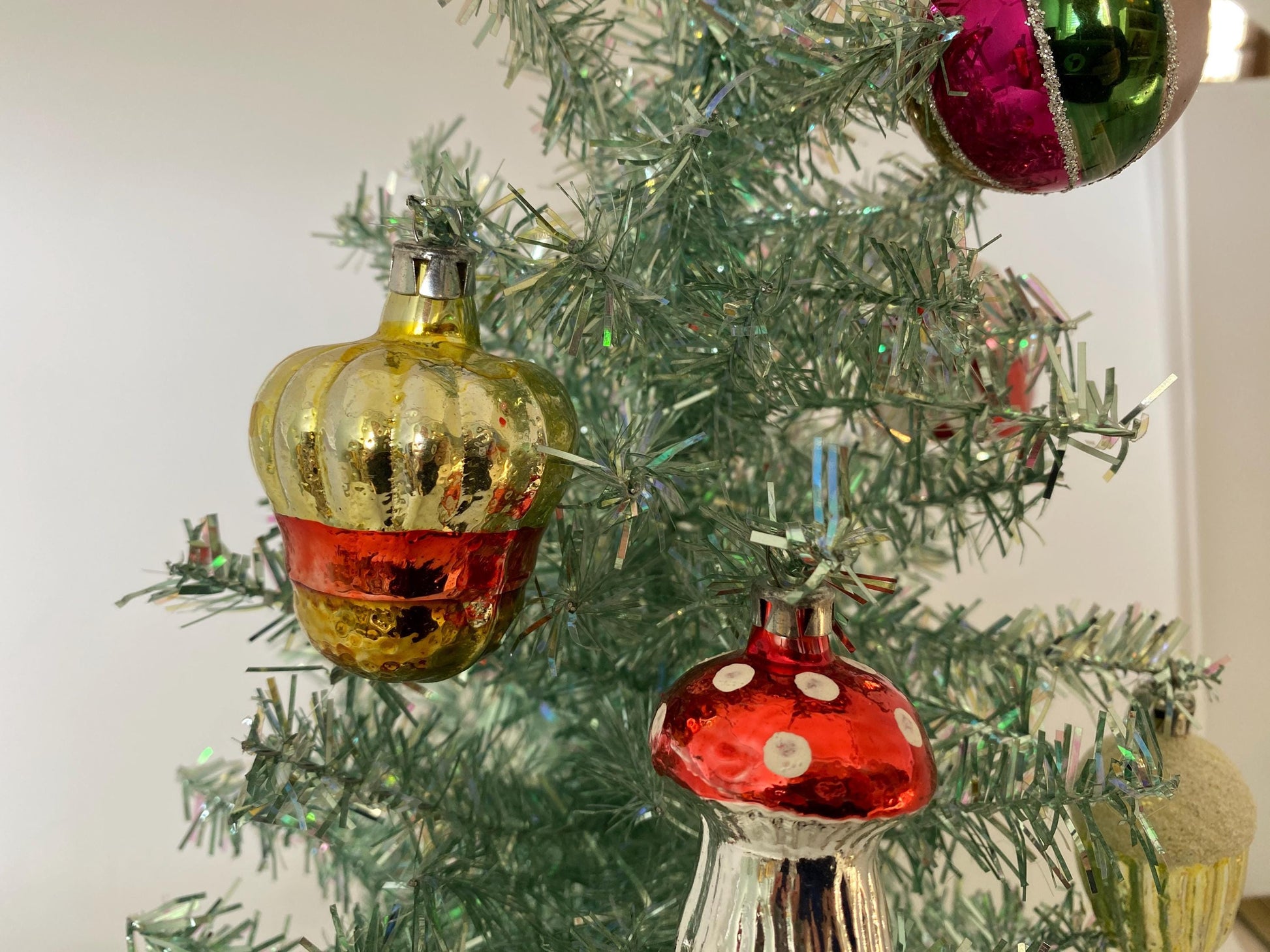 Vintage Christmas Ornaments Made in Romania at Duckwells