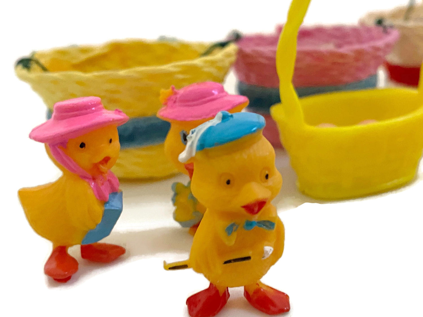 Midcentury Miniature Spring Baskets