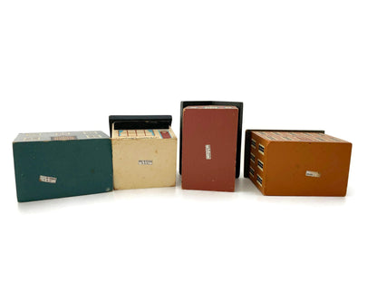 Vintage Wood Miniature Village at Duckwells