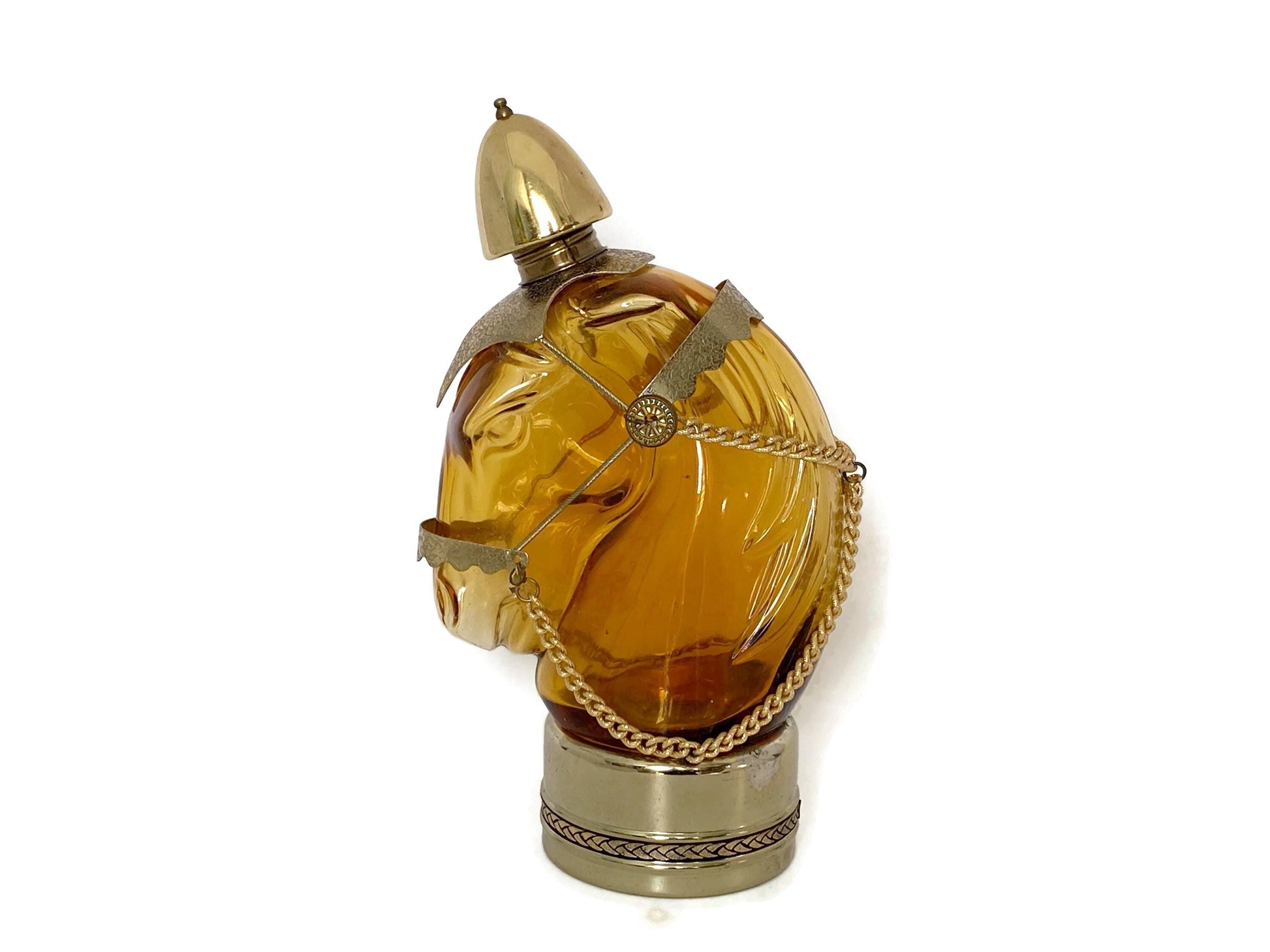 Vintage Glass Horse Musical Decanter at Duckwells