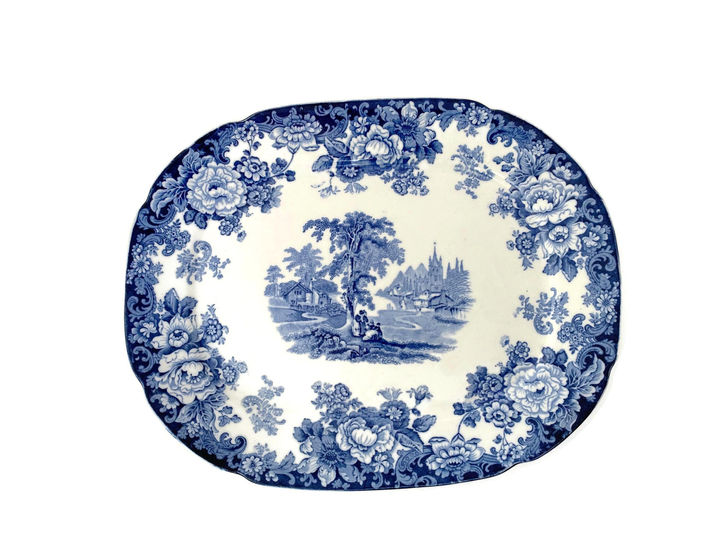 Antique English Serving Platter at Duckwells