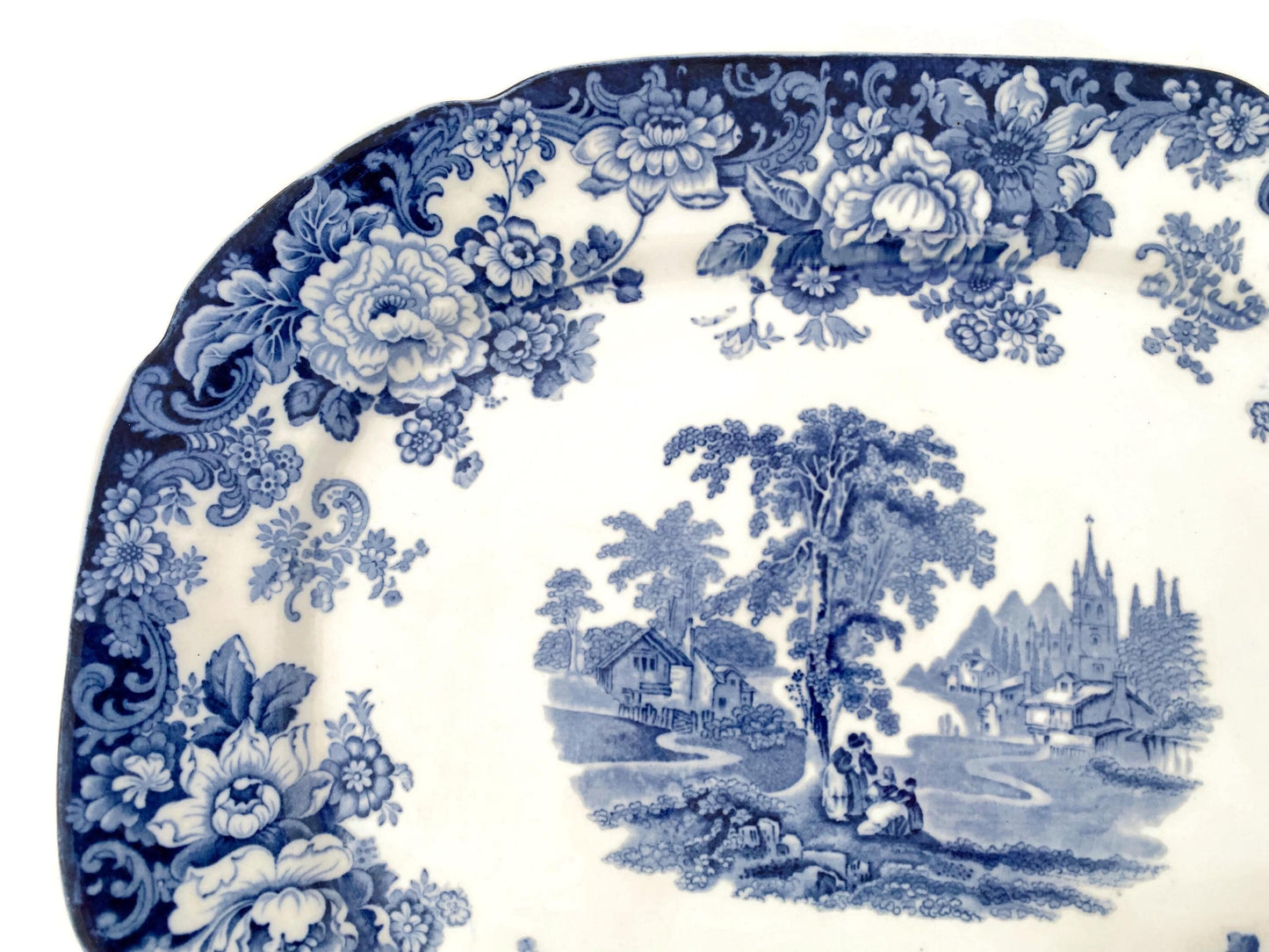 Antique English Serving Platter at Duckwells