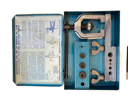 1950s Imperial Tubing Flaring Tool Kit at Duckwells