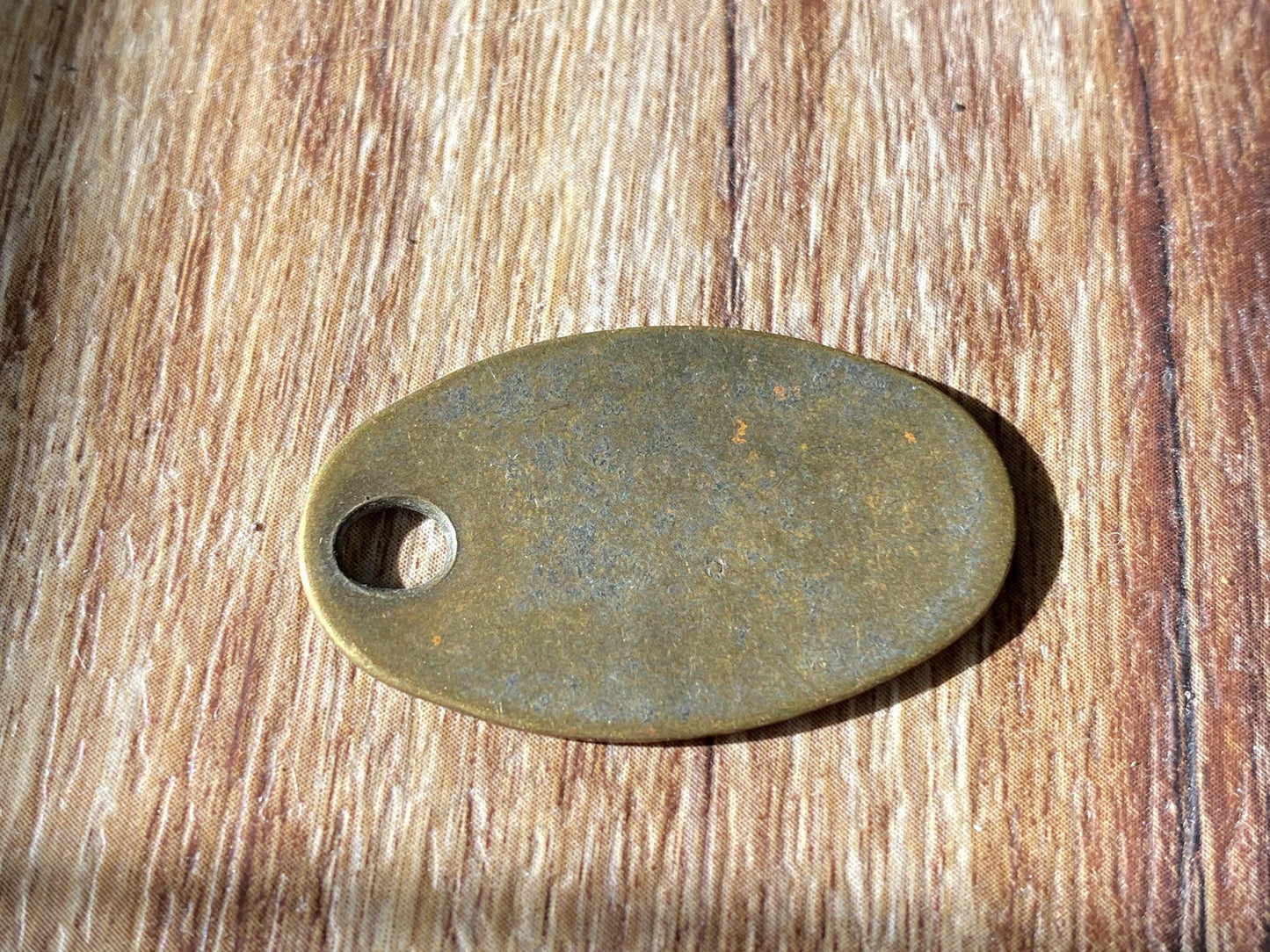 1950 Brookline Massachusetts Brass Dog License Tag at Duckwells