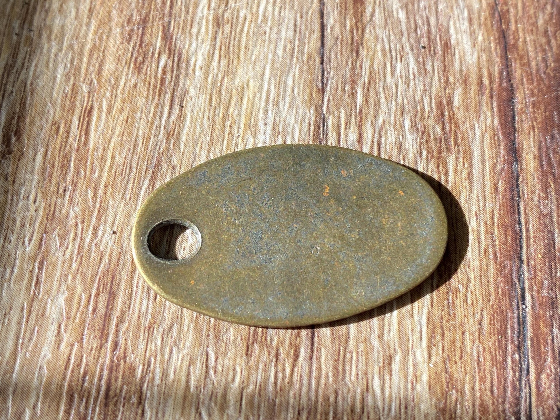 1950 Brookline Massachusetts Brass Dog License Tag at Duckwells