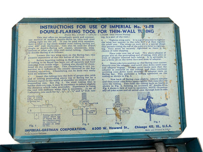 1950s Imperial Tubing Flaring Tool Kit at Duckwells
