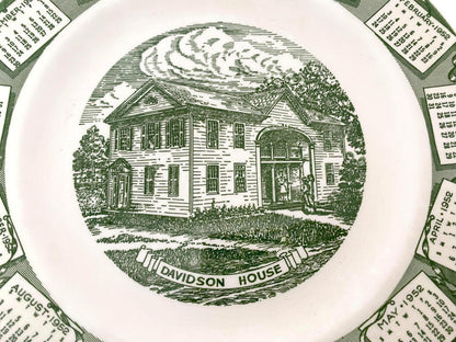Vintage Newark New Jersey Calendar Plate at Duckwells