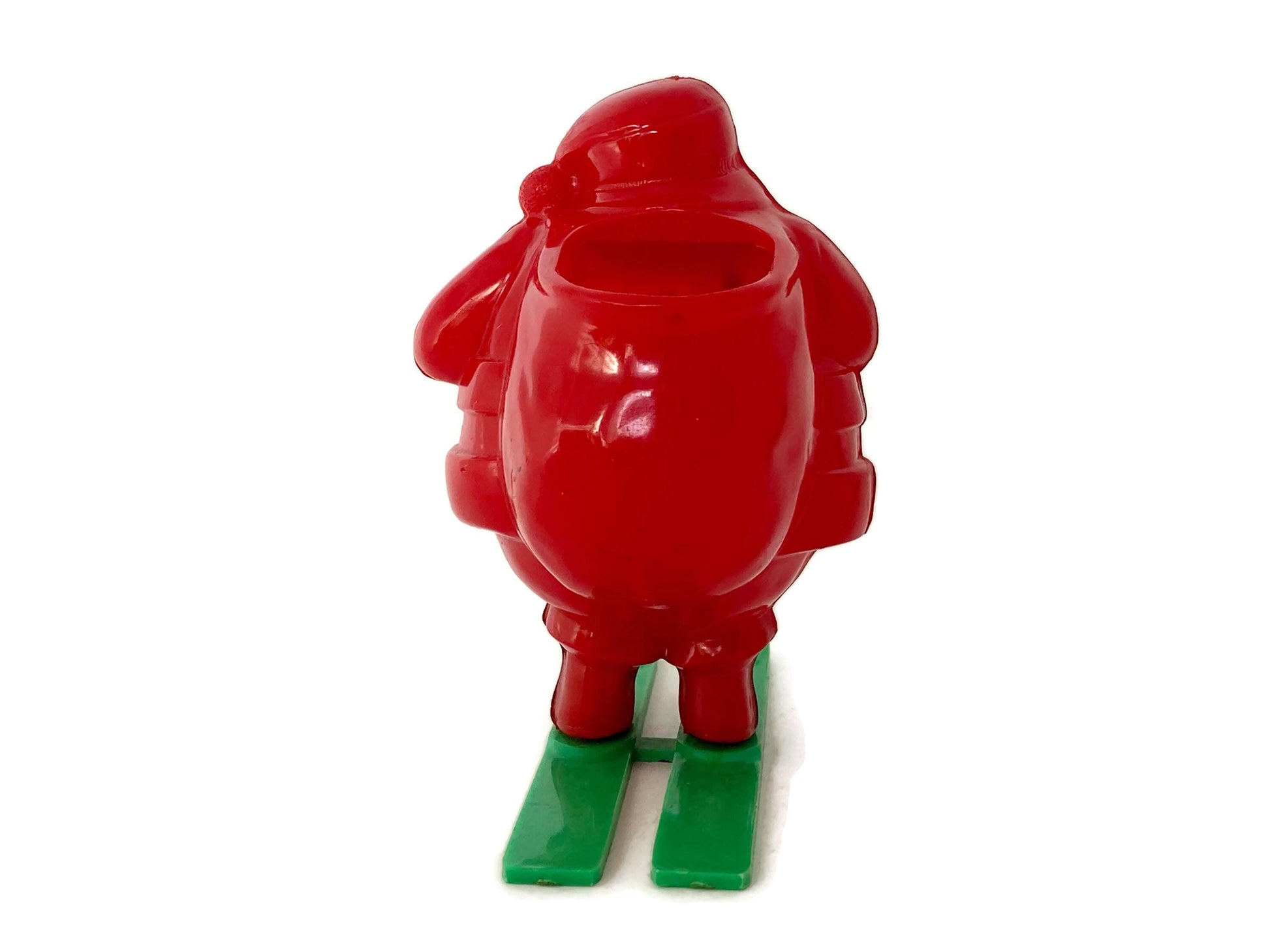 Midcentury Santa Claus Plastic Candy Container at Duckwells
