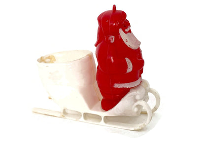 Midcentury Santa Claus Plastic Candy Container at Duckwells