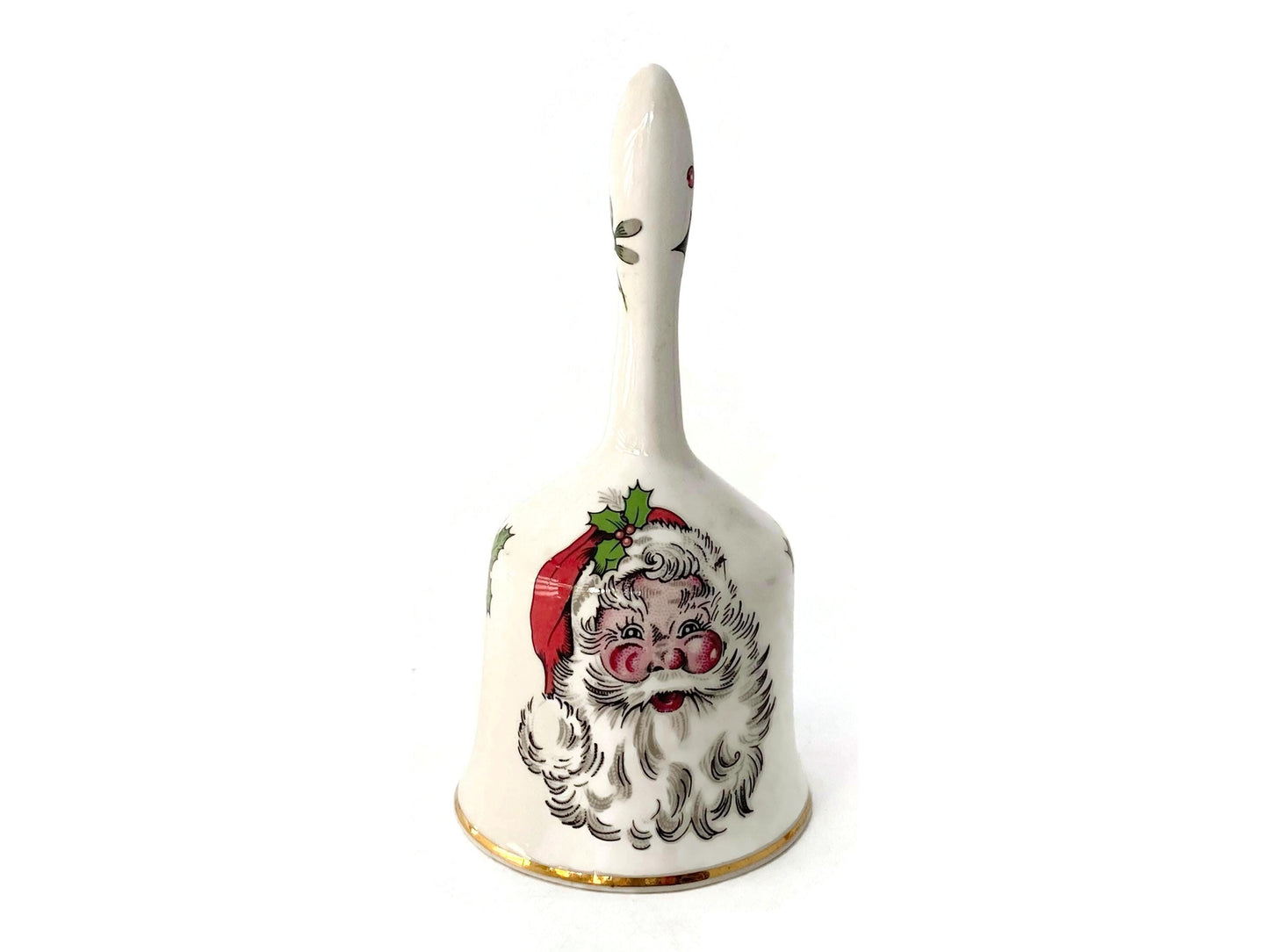 Vintage Christmas Bell English Staffordshire at Duckwells