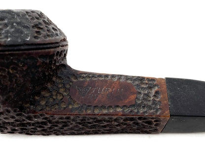 Antique WDC Demuth Turin Rustic Bulldog Pipe at Duckwells