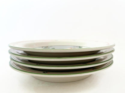 Vintage Christmas Saucers at Duckwells