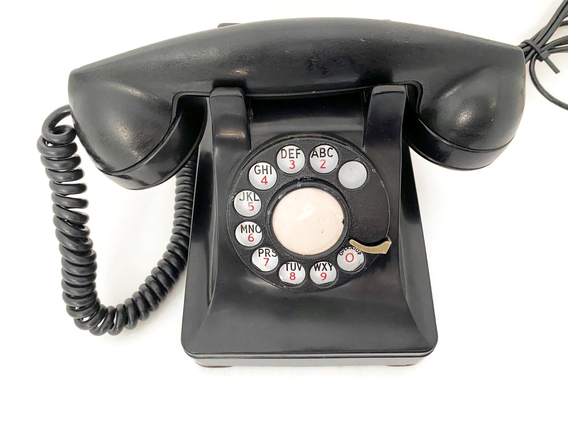Vintage Rotary Dial Telephone Western Electric Model 302 at Duckwells