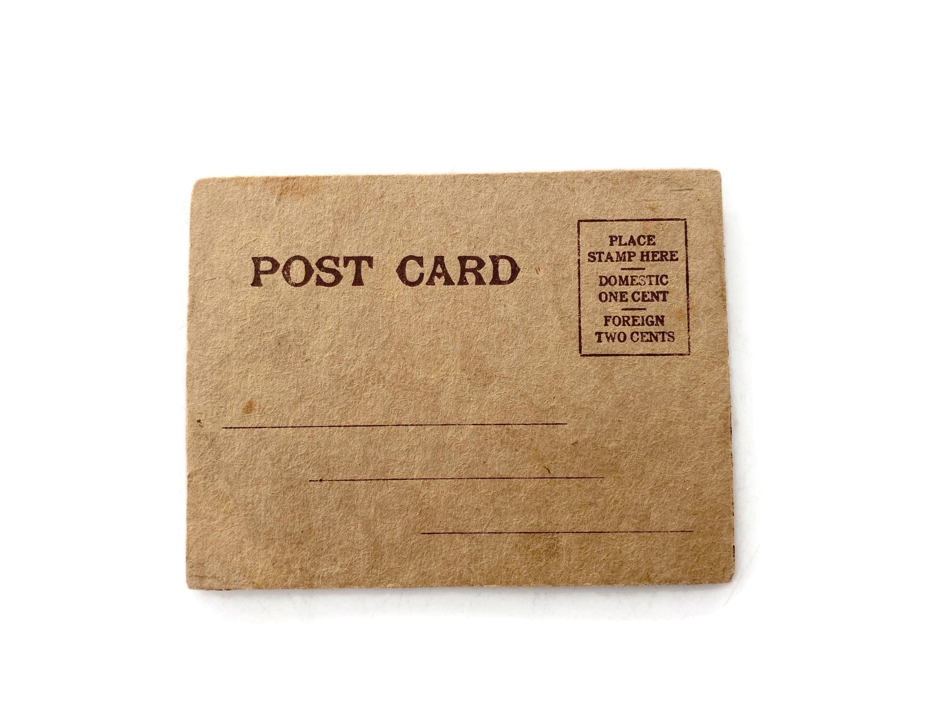Antique Photograph School Days Souvenir Postcard at Duckwells