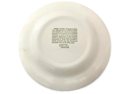 Vintage Newark New Jersey Calendar Plate at Duckwells