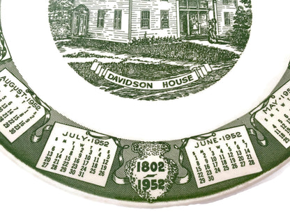 Vintage Newark New Jersey Calendar Plate at Duckwells