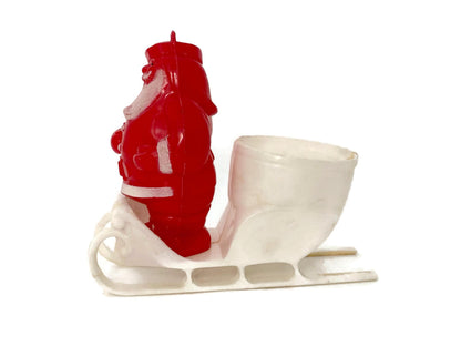 Midcentury Santa Claus Plastic Candy Container at Duckwells