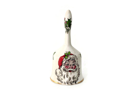 Vintage Christmas Bell English Staffordshire at Duckwells