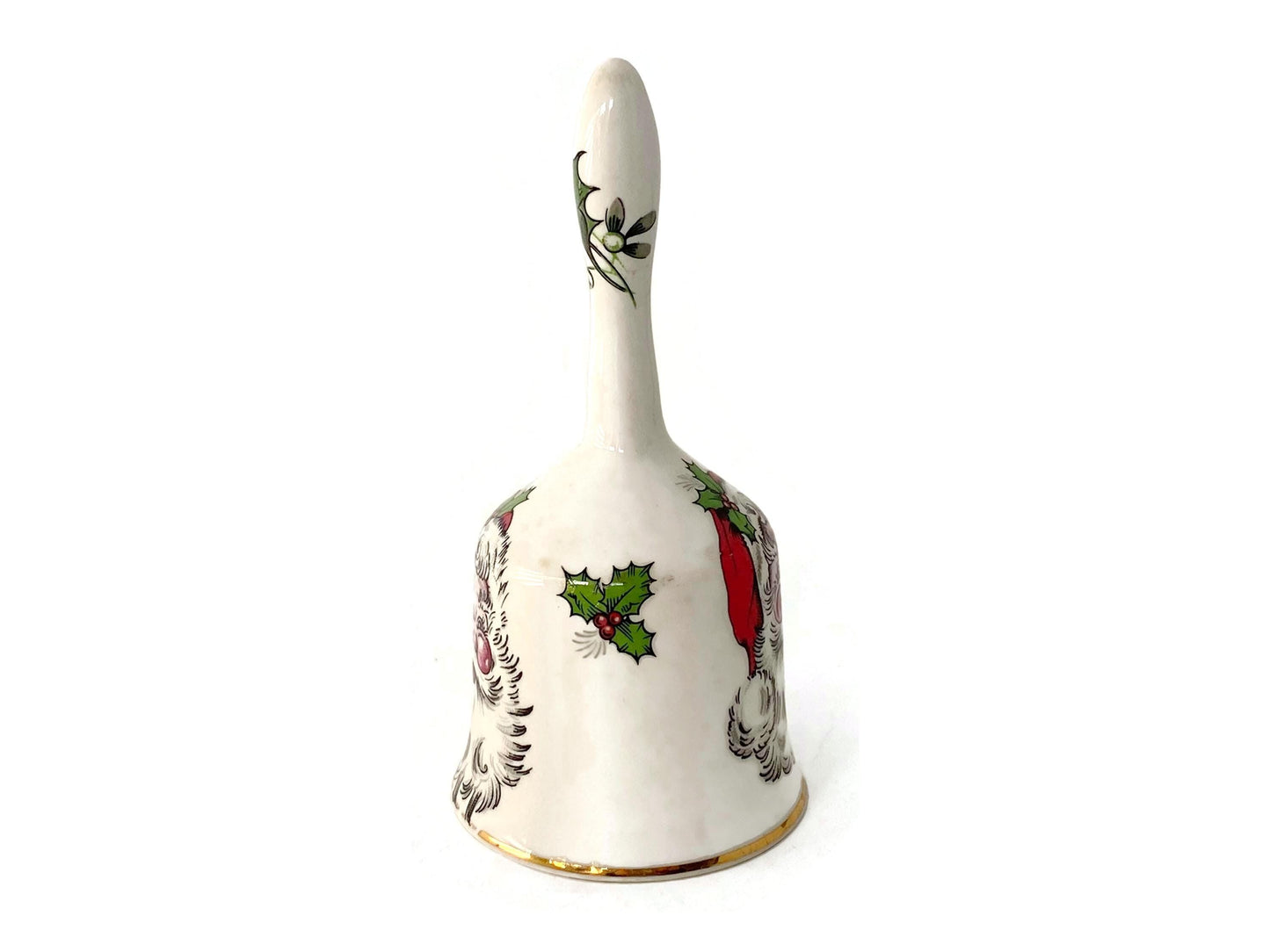 Vintage Christmas Bell English Staffordshire at Duckwells