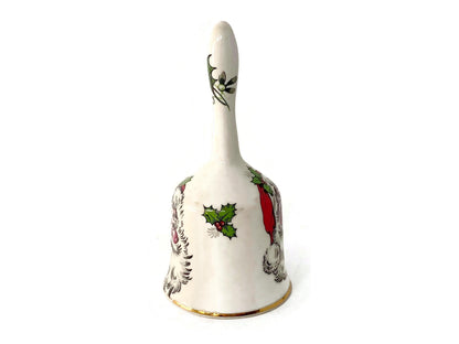 Vintage Christmas Bell English Staffordshire at Duckwells