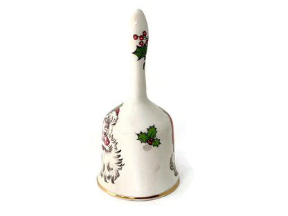 Vintage Christmas Bell English Staffordshire at Duckwells