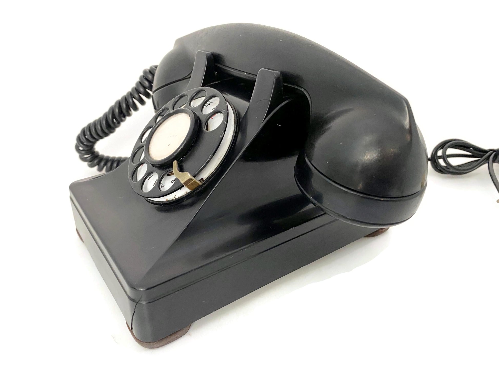 Vintage Rotary Dial Telephone Western Electric Model 302 at Duckwells