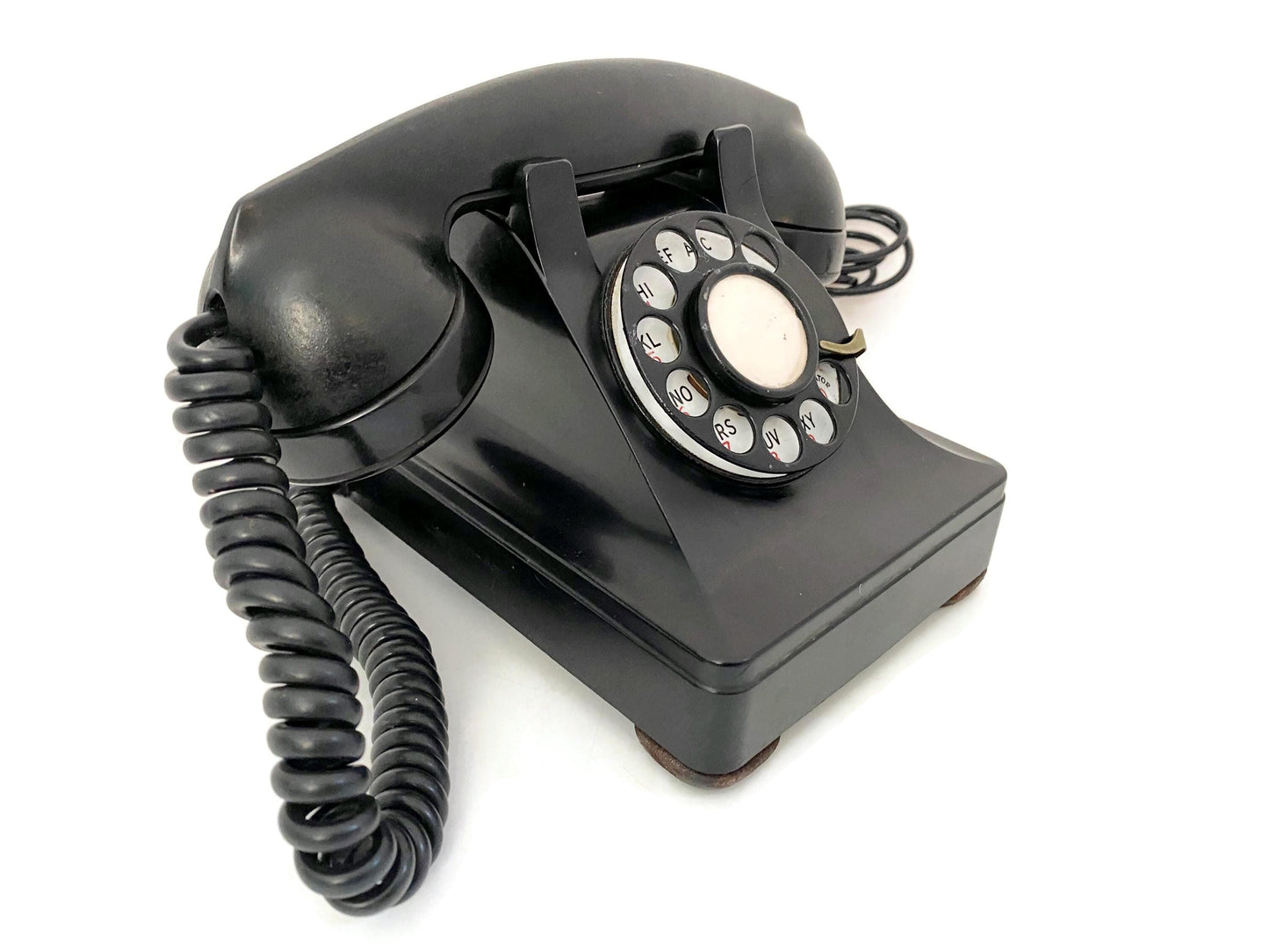 Vintage Rotary Dial Telephone Western Electric Model 302 at Duckwells