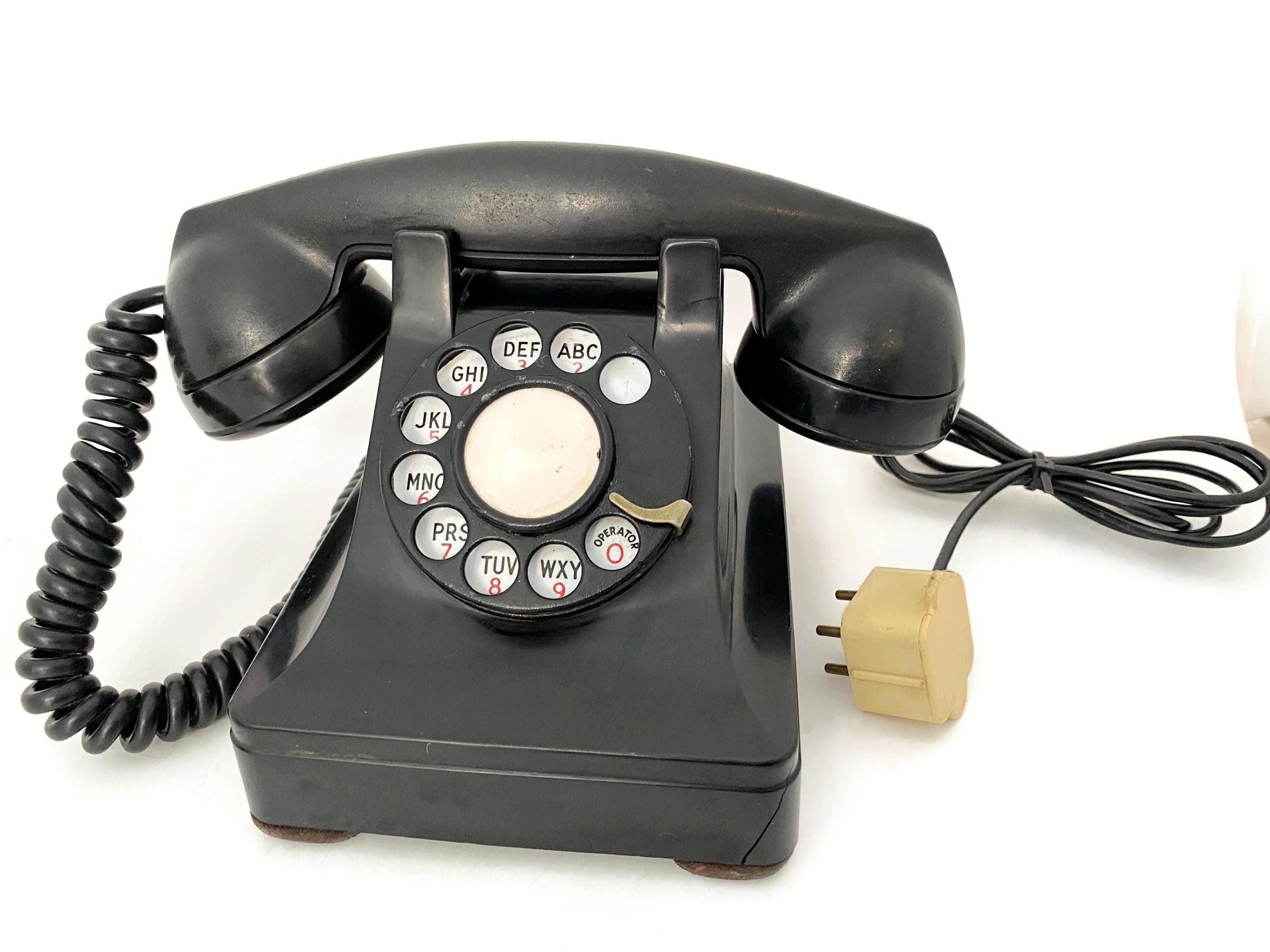 Vintage Rotary Dial Telephone Western Electric Model 302 at Duckwells