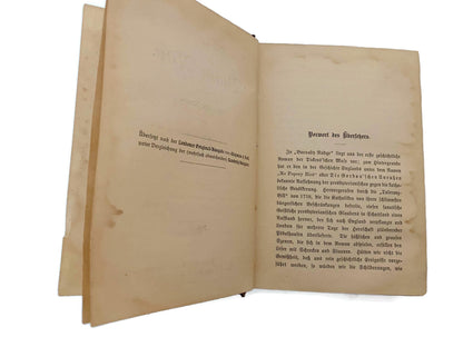 Antique German Edition of Charles Dickens' Novel, Barnaby Rudge at Duckwells