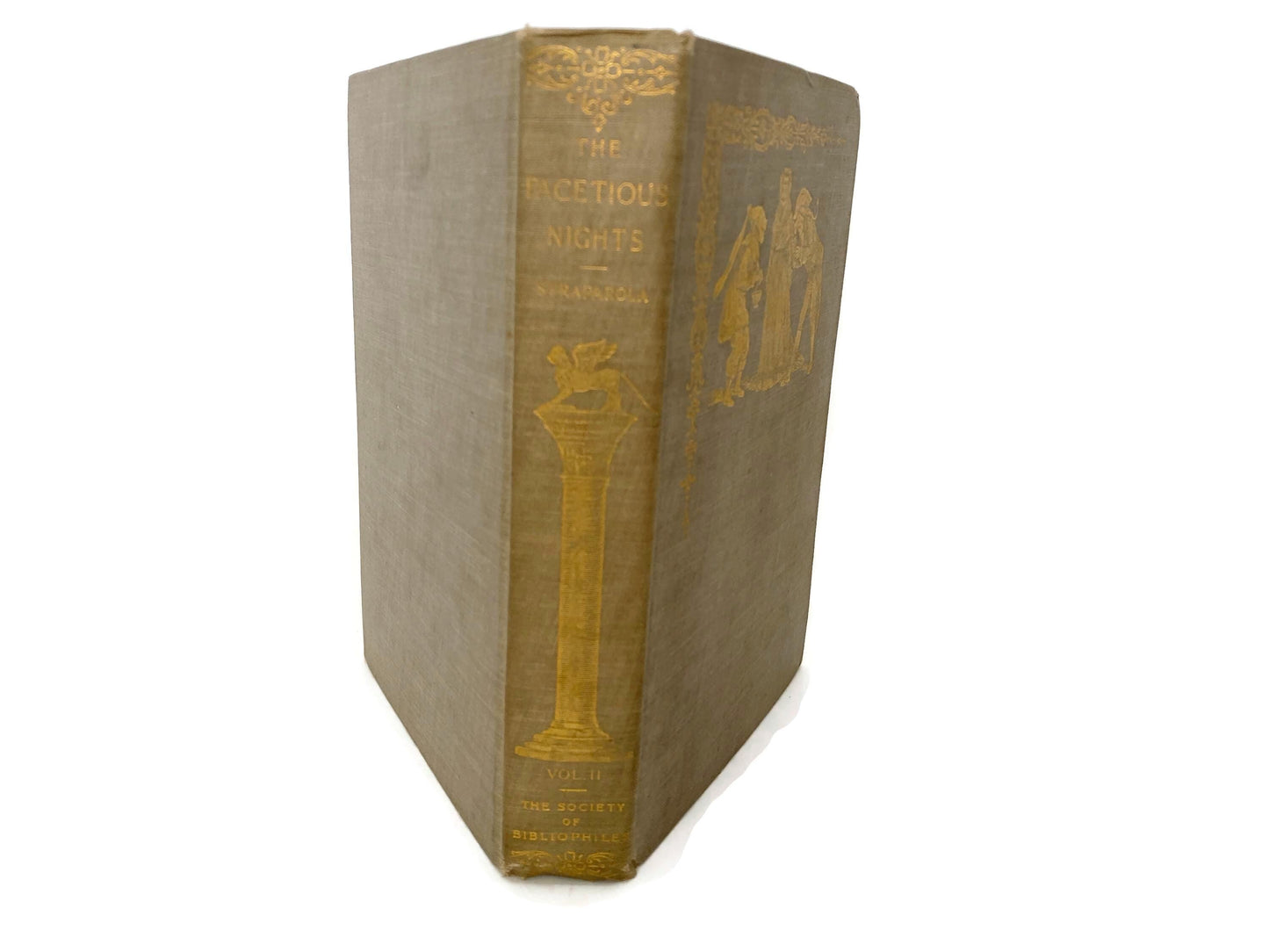 Antique Hardcover Book, The Italian Novelists, Volume Two at Duckwells