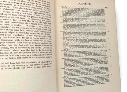 Antique Book, The Inferno of Dante Alighieri, 1922 at Duckwells