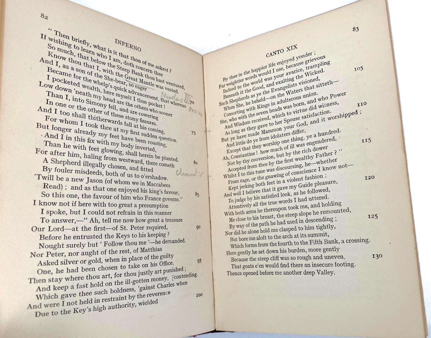 Antique Book, The Inferno of Dante Alighieri, 1922 at Duckwells