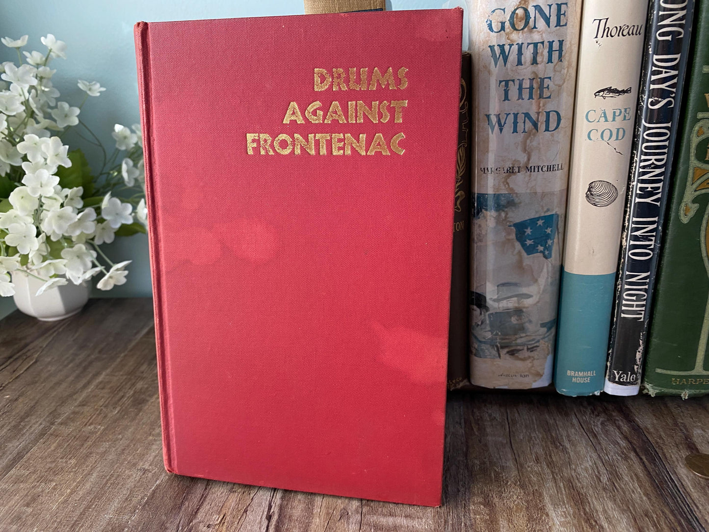 Vintage book, Drums Against Frontenac, Author Signed Copy at Duckwells