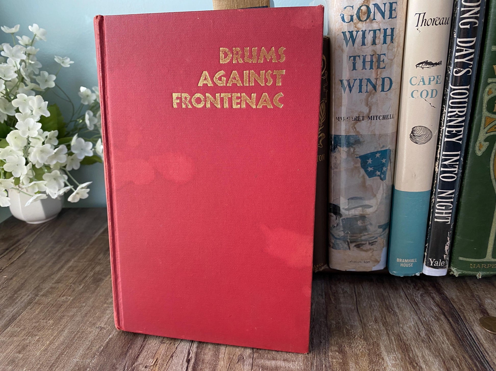 Vintage book, Drums Against Frontenac, Author Signed Copy at Duckwells