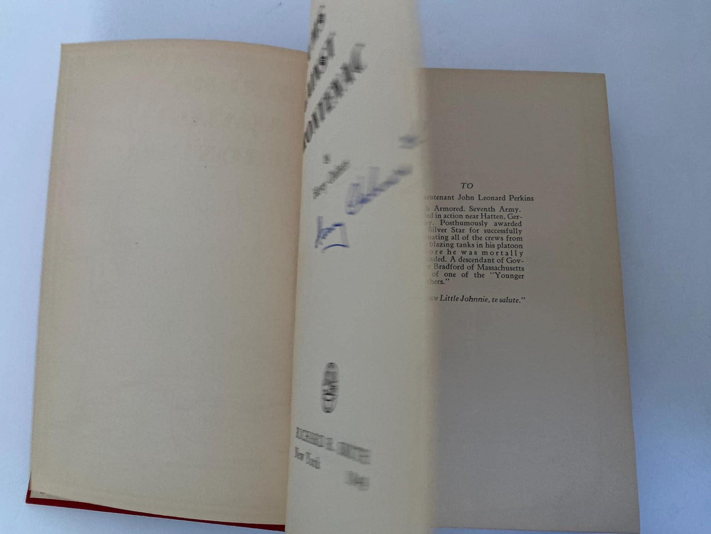 Vintage book, Drums Against Frontenac, Author Signed Copy at Duckwells