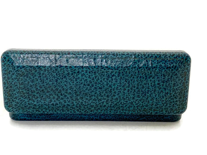 Antique Jewel Box, Leather with Boston Jewelry Store Imprint at Duckwells
